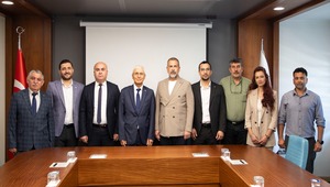 Eğitim-Bir-Sen 2 No’lu Şube Başkanı Ertuğrul BAKİ’den Rektör Prof. Dr. Adnan Özcan’a Ziyaret