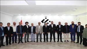 MÜSİAD Eskişehir Şube Başkanı Hakan Duman ve Beraberindeki Heyetten Rektör Prof. Dr. Adnan Özcan’a Hayırlı Olsun Ziyareti