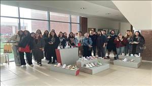 Tekstil ve Moda Tasarımı Bölümü'nden Kişiye Özel Ayakkabı Tasarım Çalıştayı ve Sergisi