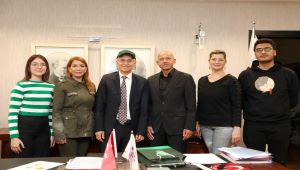 Yeşilay Eskişehir Şubesinden Rektör Özcan’a Ziyaret