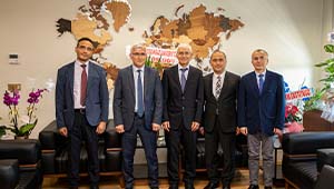 Osmangazi Üniversitesi Rektörü Prof. Dr. Kâmil Çolak, ESTÜ Rektörü Prof. Dr. Adnan Özcan’a Hayırlı Olsun Ziyaretinde Bulundu 