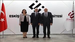 Eskişehir Milletvekilleri Jale Nur Süllü ve Utku Çakırözer’den, Rektör Prof. Dr. Adnan Özcan’a Hayırlı Olsun Ziyareti