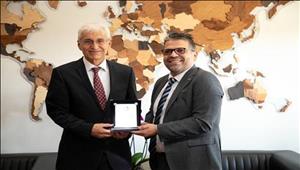 Türkiye Bilişim Derneği Eskişehir Şube Yönetim Kurulu Başkanı Av. Dr. Barış Günaydın ve Beraberindeki Heyet, Prof. Dr. Adnan Özcan’a Hayırlı Olsun Ziyaretinde Bulundu