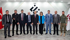 Azerbaycan Milli Meclisi Milletvekili Aqil Abbas'tan Rektör Prof. Dr. Adnan Özcan’a Ziyaret