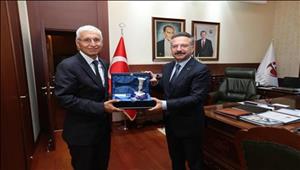 Rektör ÖZCAN’dan Vali AKSOY'a “Hayırlı Olsun” Ziyareti
