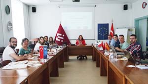 “Kırsal Turizm için Dayanıklı Genç Girişimciler” Projesi Başlangıç Toplantısı Fen Fakültesi Ev Sahipliğinde Yapıldı 
