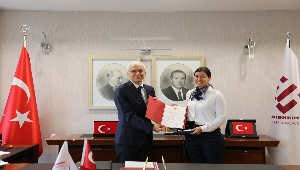 Rektör Prof. Dr. Adnan ÖZCAN, “En Başarılı Genç Bilim İnsanı Ödülü” Kazanan Doç. Dr. Gordana KAPLAN’ı Makamında Kabul Etti